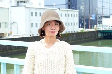 柔軟純羊毛 雙面配戴保暖針織帽