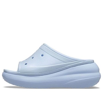 (WMNS) Crocs Crush Meta Pearl Slides 'Blue Calcite'