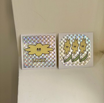 LLCXY Stickers  雷射貼