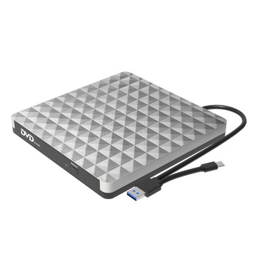 菱形USB3.0+TYPE-C外置DVD刻錄機電腦通用光盤驅動器工廠直銷外接【北歐家居生活】