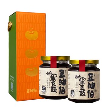 豆油伯 黑豆豉280g x2入 (送禮自用皆宜)