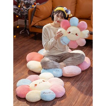 花朵坐墊屁墊地上臥室榻榻米坐墊辦公室墊子椅子學生座椅墊椅子墊