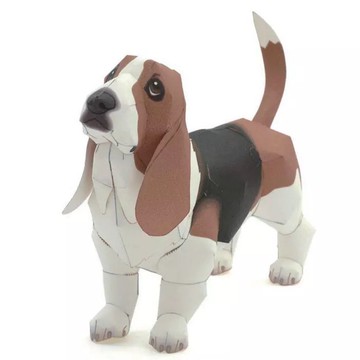 【🌸免運｜當日出貨✈️隔日到🌸】紙紮寵物 巴賽特獵犬（化給親人與寵物皆可用）寵物金紙 紙紮狗 紙紮屋 元寶 庫錢 蓮花