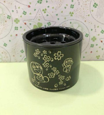 【震撼精品百貨】Doraemon 哆啦A夢 哆啦A夢茶葉罐-黑#06100 震撼日式精品百貨