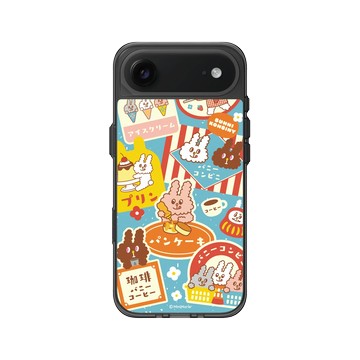 iPhone Air Clear (相機按鈕) 酷墨灰 - Bunni Konbiny - Bunni Konbiny 喫茶店