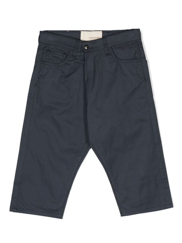 Costumein - straight-leg cotton trousers - kids - Cotton - 6 yrs - Blue