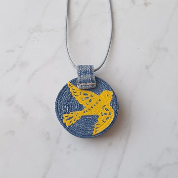 再生牛仔吊墜 牛仔褲吊墜