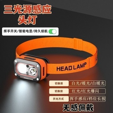 熱賣中牧迪森LED強光頭燈可充電超亮長續航戶外遠射防水夜釣頭戴式手電