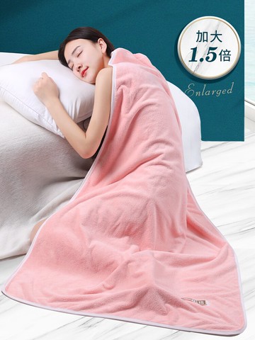 浴巾家用比純棉吸水洗澡大毛巾女夏男新款男士專用情侶款一對