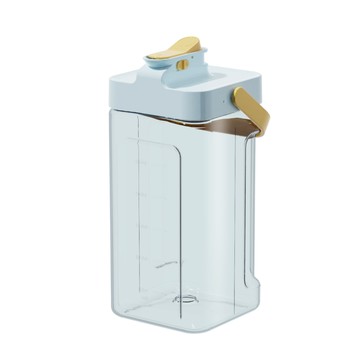 [家速配]SORIL可提兩用開關冷水壺3.5L-藍