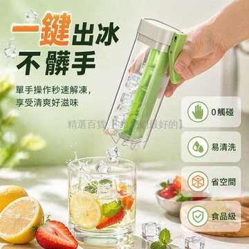 台灣出貨✨ 一鍵脫模製冰盒 食品級矽膠冰格 家用冷凍壓出器 6格快速製冰 冰箱儲存容器 自製冰塊模具 廚房小工具