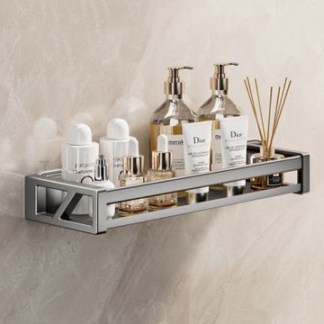 【COMET】32CM隱藏式吸盤置物架(4A25Q30)