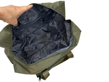 ~雪黛屋~Valenli 旅行袋中容量批發購物收納袋穿桿固定備用袋防水尼龍VW9890