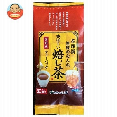 山城物産 茶師撰 香ばしい焙じ茶ティーバック 3g×30P×12袋入