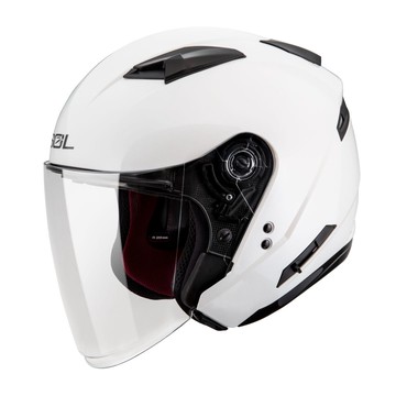 【國民神帽】SOL SO7E 素色 素珍珠白  3/4罩安全帽