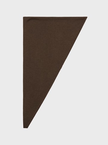Wool Layered Scarf [Brown]