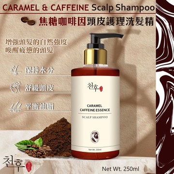 【天后】焦糖咖啡因頭皮護理洗髮精250ml-20瓶入