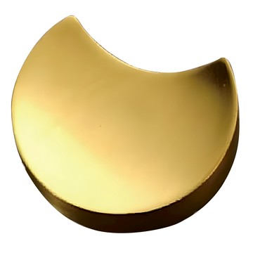 知久道具屋 ST月牙筷架 湯匙架 餐具收納  金色  1個