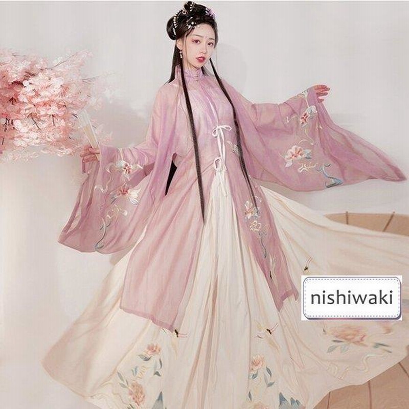 Amazon.co.jp: [UPCOT] 漢服 女性の韓服ドレス中国風のレトロな