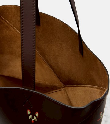 Loewe x Louis Wain Puzzle Fold Cats leather tote bag