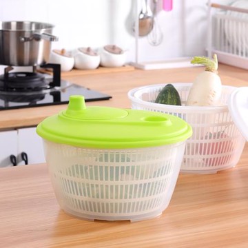 半自動洗菜盆瀝水籃菜籃子雙層家用廚房洗菜籃多功能洗水果神器盤