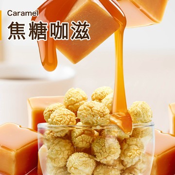 『俐馨』焦糖咖滋爆米花110g (奶素) 5.0★★★★★