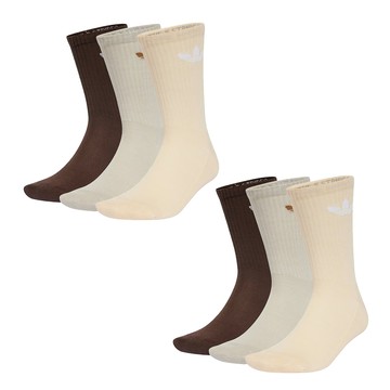 adidas 愛迪達 TRE CRW SCK 襪子  XL  多色  6雙