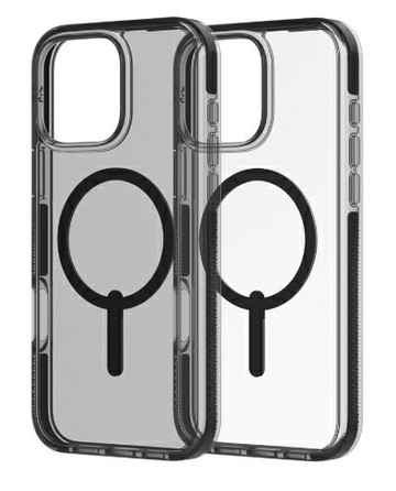 【HODA】 ZAGG 石墨稀 聖塔克魯茲磁吸款-石墨烯防摔保護殼 iPhone 16 系列 ❮ iPhone 16 Plus (16+) ❯ 磁吸 黑 / 磁吸 午夜黑