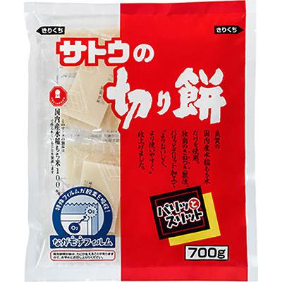 サトウ食品 サトウの切り餅 パリッとスリット 700g袋 10袋入