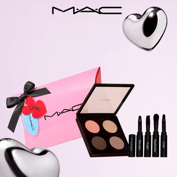 【MAC】韓國熱銷四色眼影盤組[經典大地裸​] | 眼影 眼妝 眼影盤 生日禮物 巨蟹座送禮