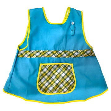 優選果漾 經典輕便圍兜 清澈藍 (附手帕夾) - 4號 Cotton35%+Polyester65%  1個  1件