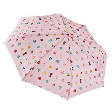 【RAINSTORY】粉漾午茶抗UV個人防回彈自動傘