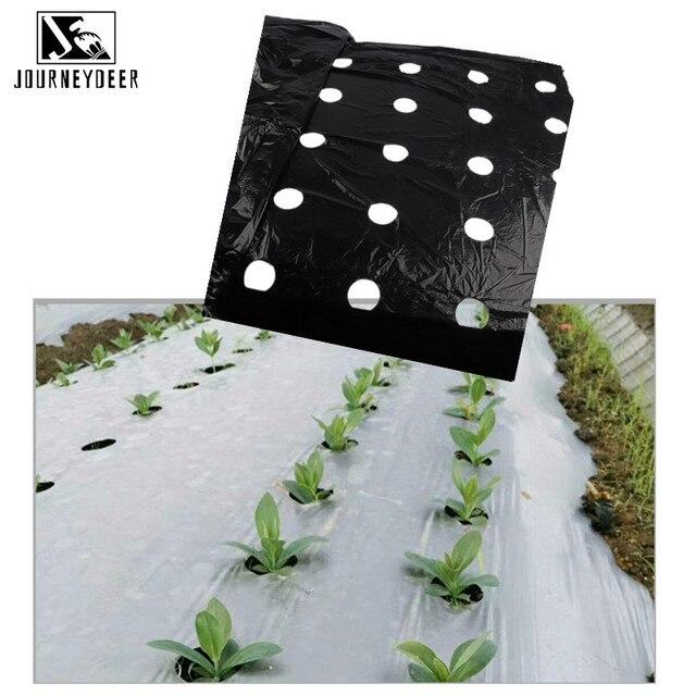 野菜や庭用の植物栽培カバー,95cm x 10m,0.03mm,5穴,黒フィルム保護カバー,温室,藻制御,穴付き多機能