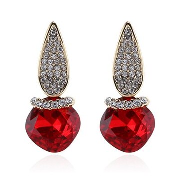 925純銀耳環水晶耳飾-時尚高貴閃亮鑲鑽生日情人節禮物女飾品3色73jm133【獨家進口】【米蘭精品】