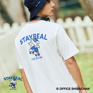 JOHN x STAYREAL Ollie T - 米白