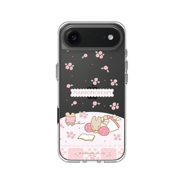 iPhone Air Clear Case（相機按鈕） 透明 - 三麗鷗-兔媽媽 Marron Cream - 法式慵懶