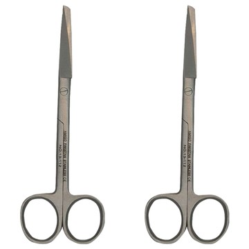 愛美格 外科剪刀 14cm 直尖圓  NO.13-112  2支