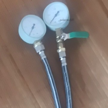 【五金 熱銷】水壓測試儀壓力表水壓1.6mpa自來水壓力檢測套裝樓房地暖水管打壓 優選