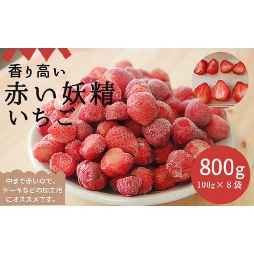 ふるさと納税 北海道 洞爺湖町 役に立ちます 冷凍カット果物 いちご100g×8袋