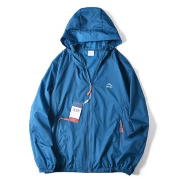 薄如蟬翼 輕便 速干 透氣 撿漏尾單夏季戶外連帽防曬衣皮膚衣外套