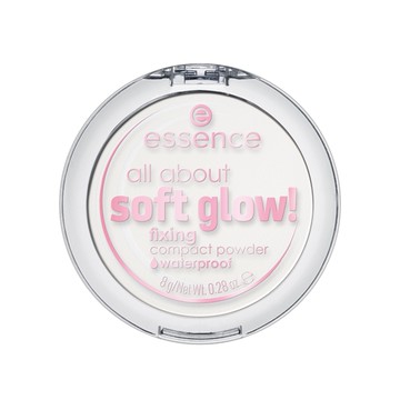 艾森絲超柔光定妝防水粉餅8g-柔光白