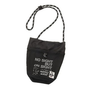 CHUMS 26 Monkey Magic Chalk Shoulder Bag肩背包 黑色 CH604077K001