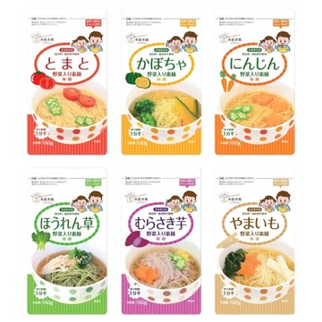 日本東銀來麵 無食鹽寶寶蔬菜細麵(6種可選)
