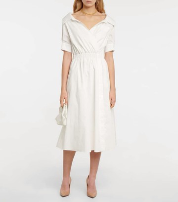 Altuzarra Lydia cotton-blend poplin shirt dress