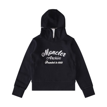 Moncler - Blue Cotton Archive Sweatshirt