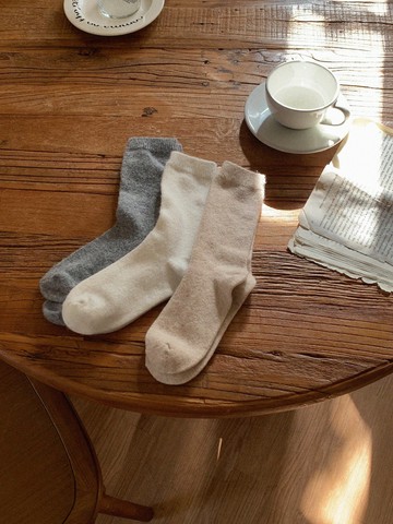 保暖神器舒適暖呼呼羊毛襪