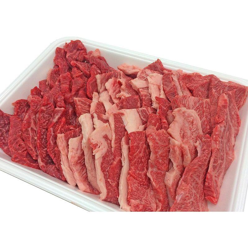 A5等級 神戸牛 BBQ・焼肉 セット 1kg［赤身・ ロース・カルビ］(500ｇ×2パック) 神戸ぐりる工房