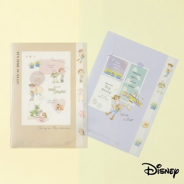 【R.FUN SHOP】 返校日玩具總動員多層文件夾 巴斯光年 胡迪 收納用品 辦公用品 文件夾 資料夾 SS169