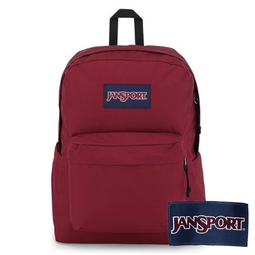 【JANSPORT】SUPERBREAK PLUS後背包26L『酒紅』0A4QUE 戶外 露營 健行 休閒 時尚 旅遊 書包 後背包