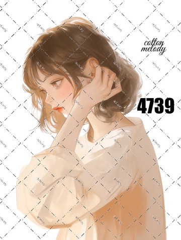 原創貼紙 no.4739 人物貼紙 原創貼紙 原創人物貼紙 裝飾貼紙 棉質旋律